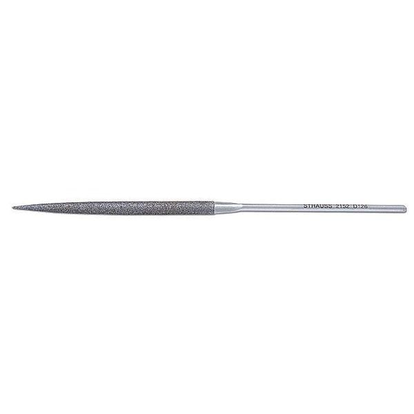 Needle File, Swiss, Half Round, 5-1/2 In. L