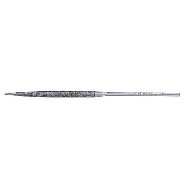 Needle File, Swiss, Half Round, 5-1/2 In. L