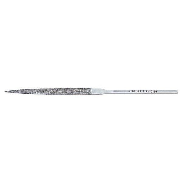 Needle File, Swiss, Knife, 5-1/2 In. L