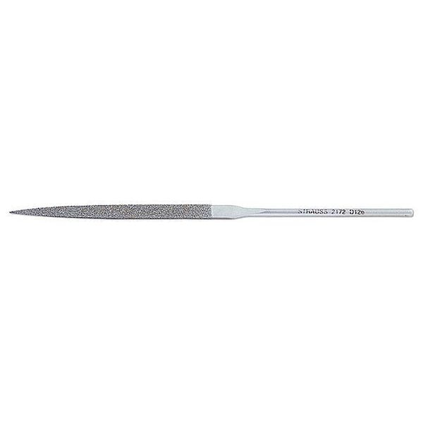 Needle File, Swiss, Knife, 5-1/2 In. L