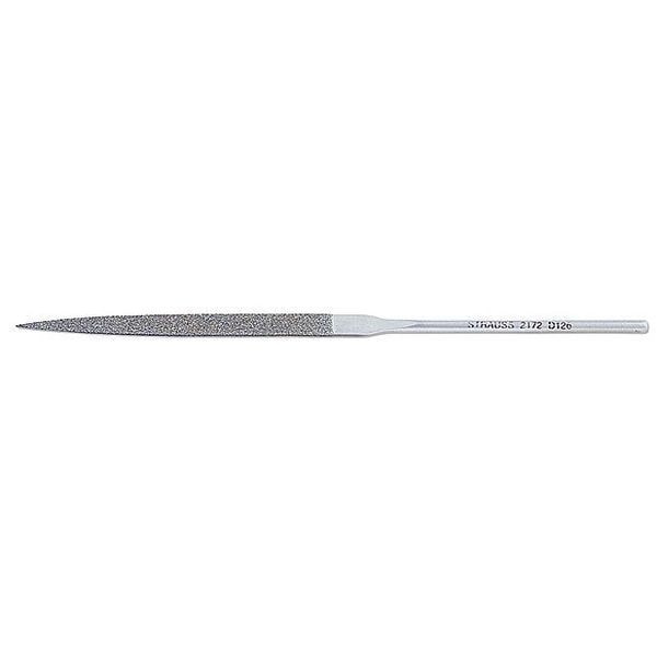 Needle File, Swiss, Knife, 5-1/2 In. L