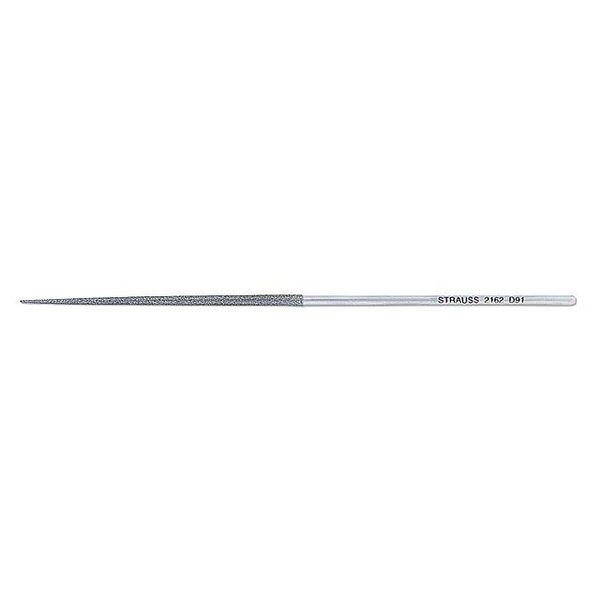 Needle File, Swiss, Round, 5-1/2 In. L