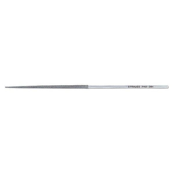 Needle File, Swiss, Round, 5-1/2 In. L