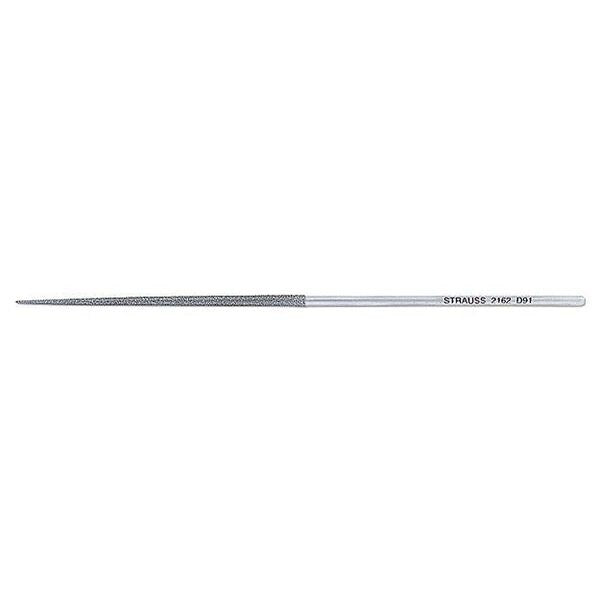 Needle File, Swiss, Round, 5-1/2 In. L