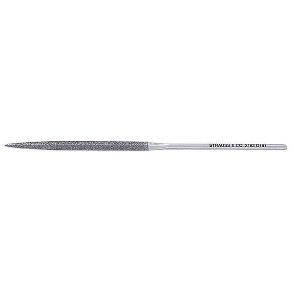 Needle File, Swiss, Slitting, 5-1/2 In. L