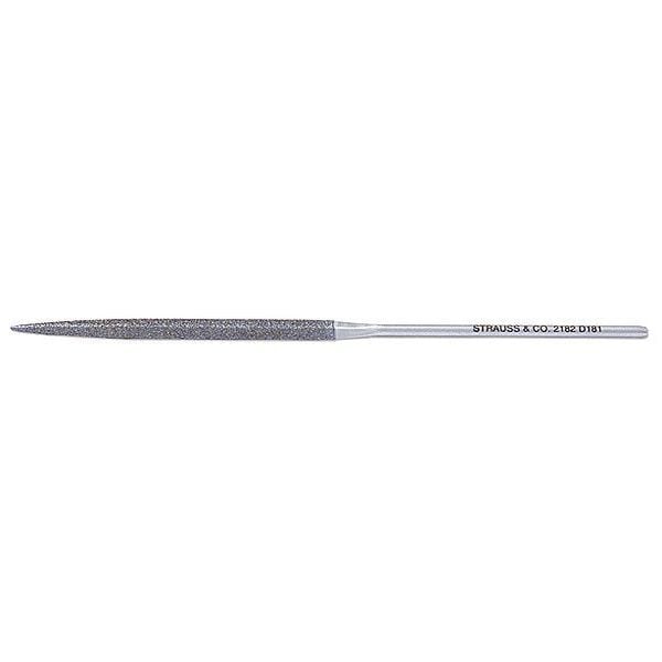 Needle File, Swiss, Slitting, 5-1/2 In. L