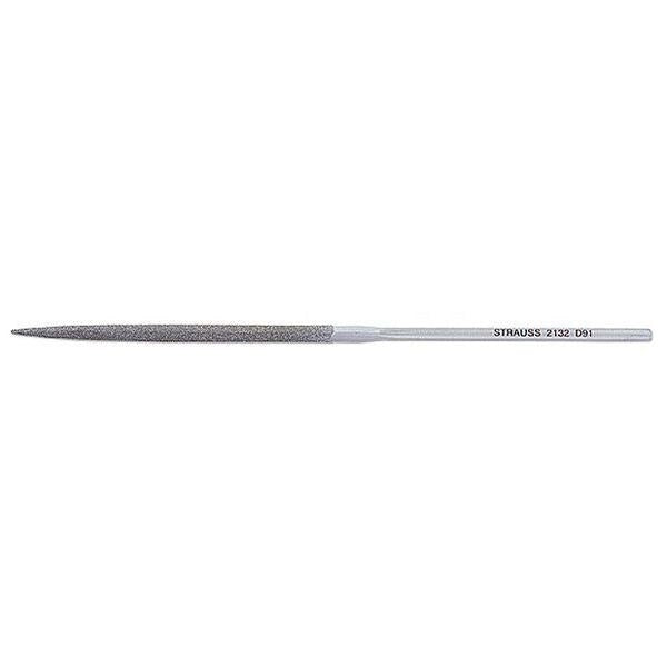 Needle File, Swiss, Triangular, 5-1/2 In. L