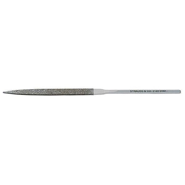 Needle File, Swiss, Warding, 5-1/2 In. L