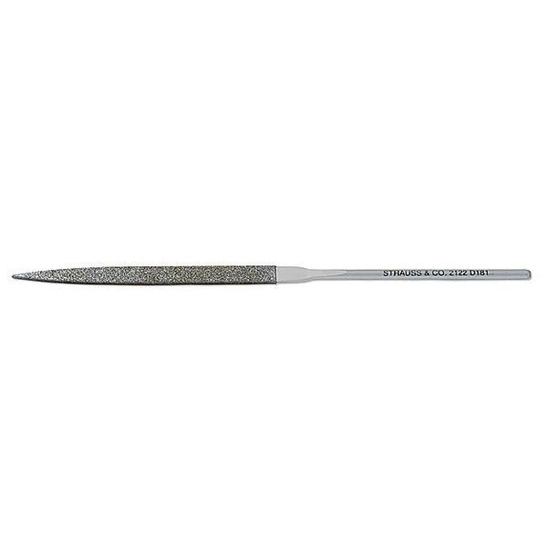 Needle File, Swiss, Warding, 5-1/2 In. L