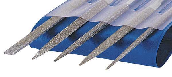 Needle File Set, Swiss, 5 Pieces