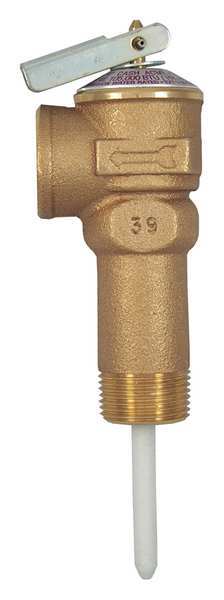 T and P Relief Valve, 6-1/2inHx1-15/32inW