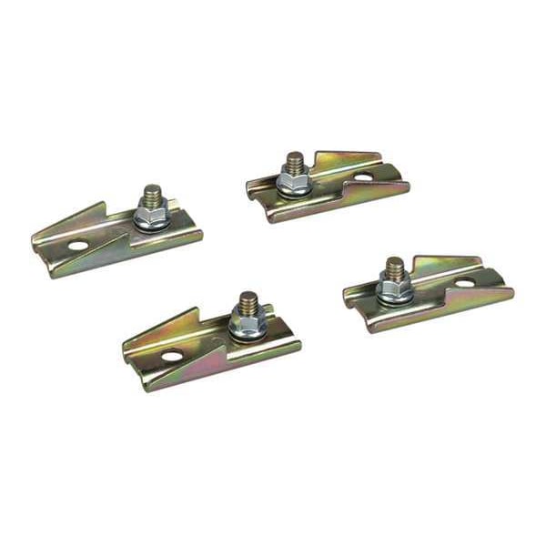 Mounting Feet, Chrome, Chrome Plated