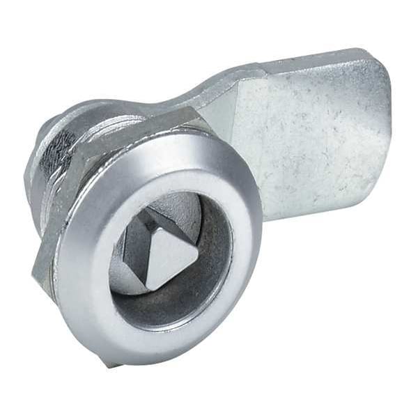 Tamperproof Lock, Crbn Steel, Black Matted