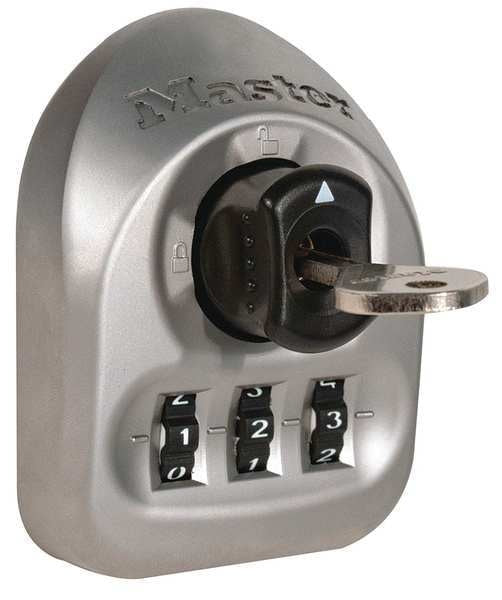 Multiuse Lock, Hinges on the Left, Zinc