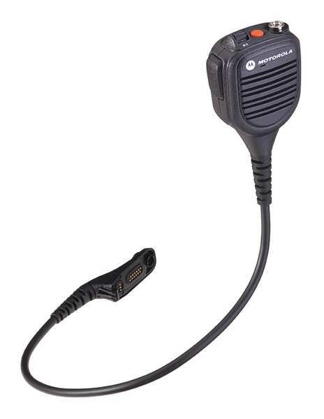 Speaker Microphone, Remote, 3-5/64 in. W