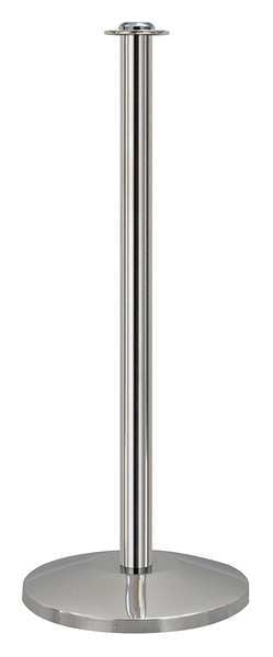 Contemporary Top Post, Polished SS, 39 in.