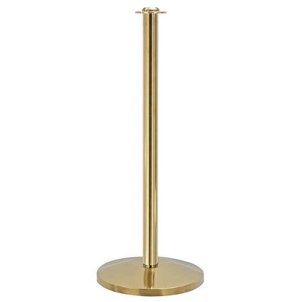 Contemporary Top Post, Polished Brass