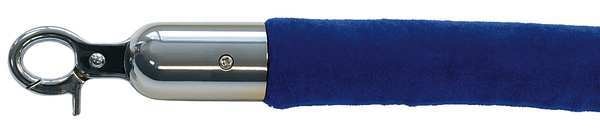 Barrier Rope, Velour, 8 ft L