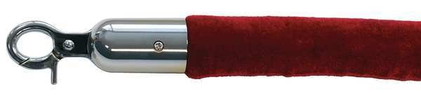 Barrier Rope, Velour, 8 ft L