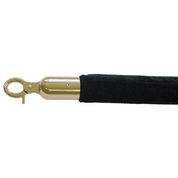 Barrier Rope, Velour, 8 ft L