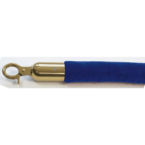 Barrier Rope, Velour, 6 ft L