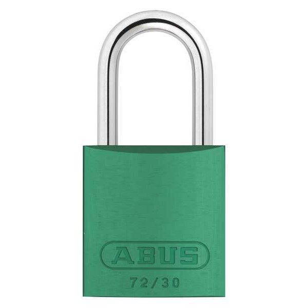 Lockout Padlock, KA, Green, 2-17/32