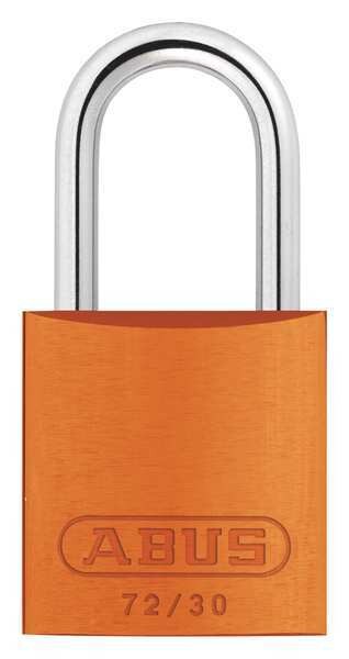 Lockout Padlock, KA, Orange, 2-17/32