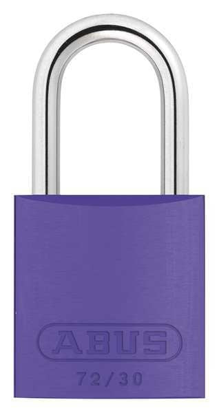 Lockout Padlock, KD, Purple, 2-17/32