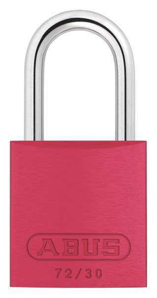 Lockout Padlock, KA, Red, 2-17/32