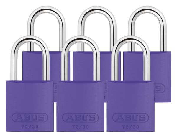 Lockout Padlock, KA, Purple, 2-17/32