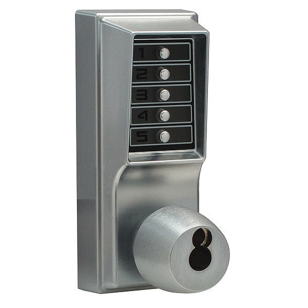 Push Button Lock, Entry, Key Override