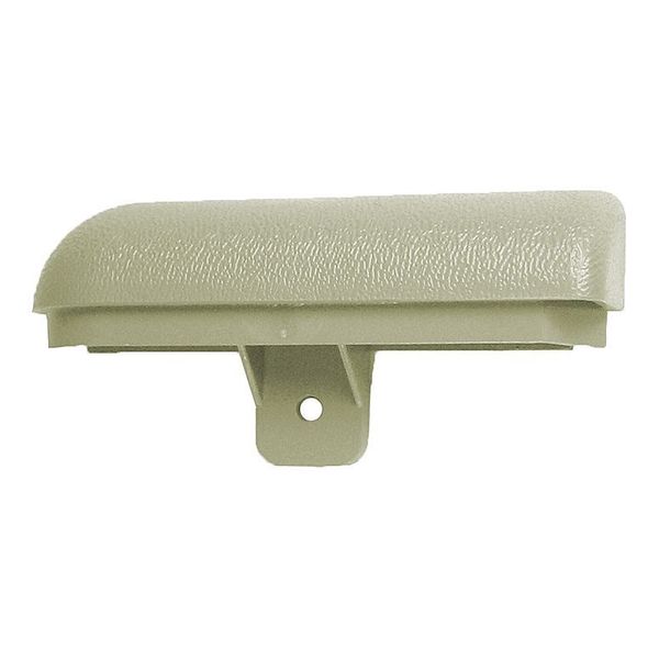 End Cap, Left Hand, Ivory, 4 in x 3/4 in