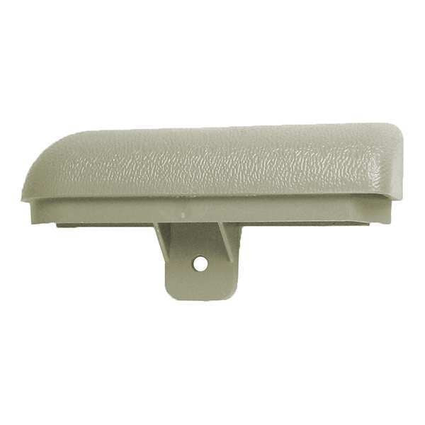 End Cap, Left Hand, Eggshell, 4 in x 3/4 in