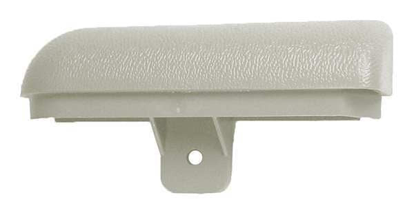 End Cap, Left, Linen White, 4 in x 3/4 in
