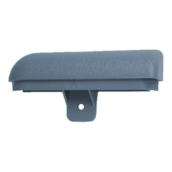 End Cap, Left, Windsor Blue, 4 in x 3/4 in