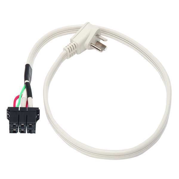 PTAC Power Cord, 230/208VAC, White