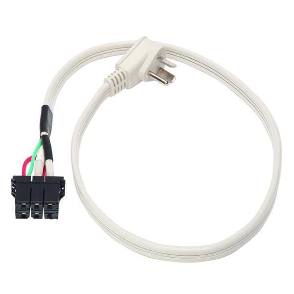 PTAC Power Cord, 265VAC, White