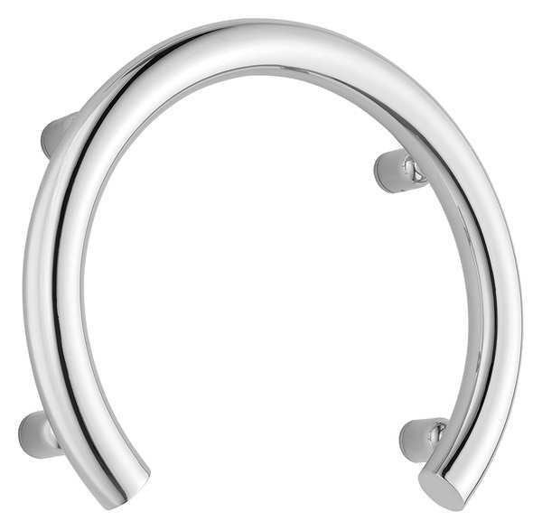 Accent Ring, Stainless Steel, Grab Bar, Polished chrome