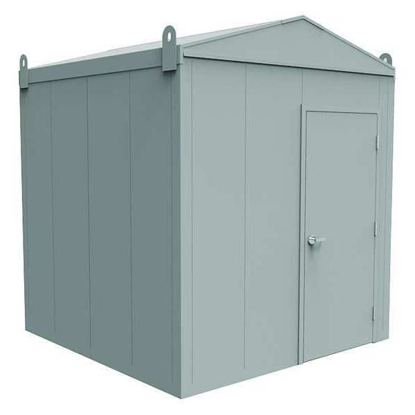 Steel Outdoor Storage Building, Gray