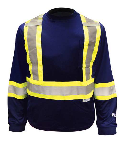 Viking Safety Poly/Cotton LST-Navy