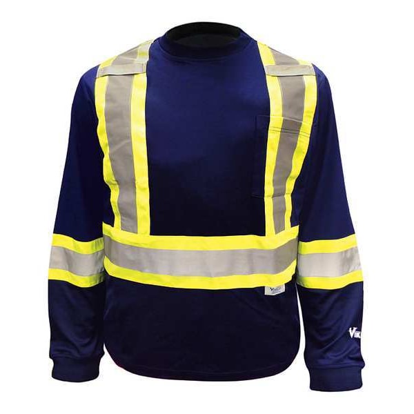 Viking Safety Poly/Cotton LST-Navy