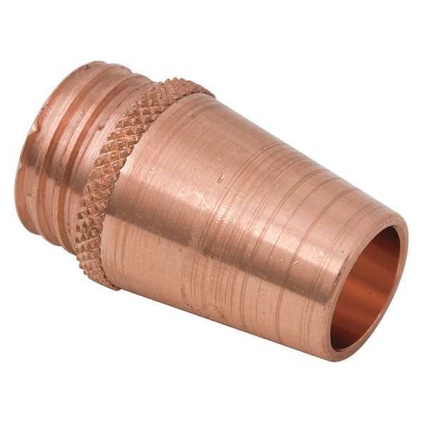 Nozzle, Copper, Tweco, Coarse Threaded, PK2