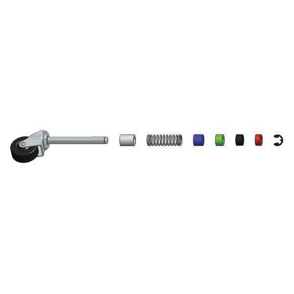 Ladder Replacement Caster Kit, 28-37 lb.