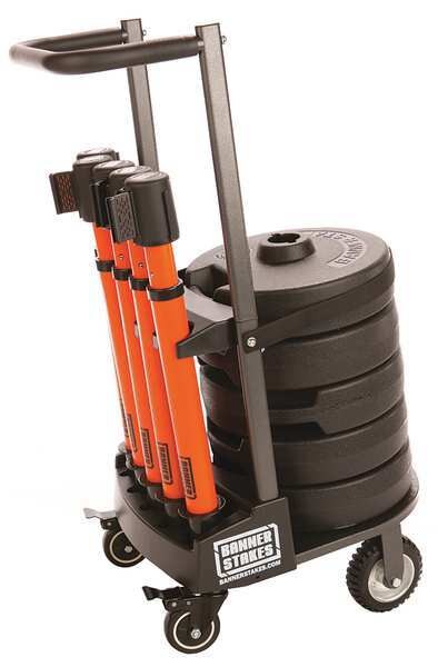 PLUS Barricade, Orange, Keep Area Clear