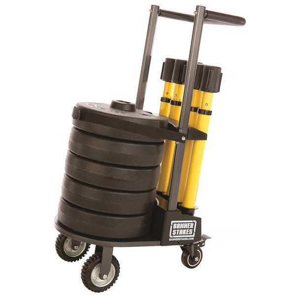 PLUS Barricade, Yellow, Out of Service
