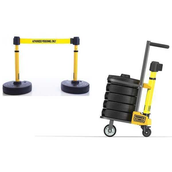 PLUS Barricade, Yellow, Auth Personnel