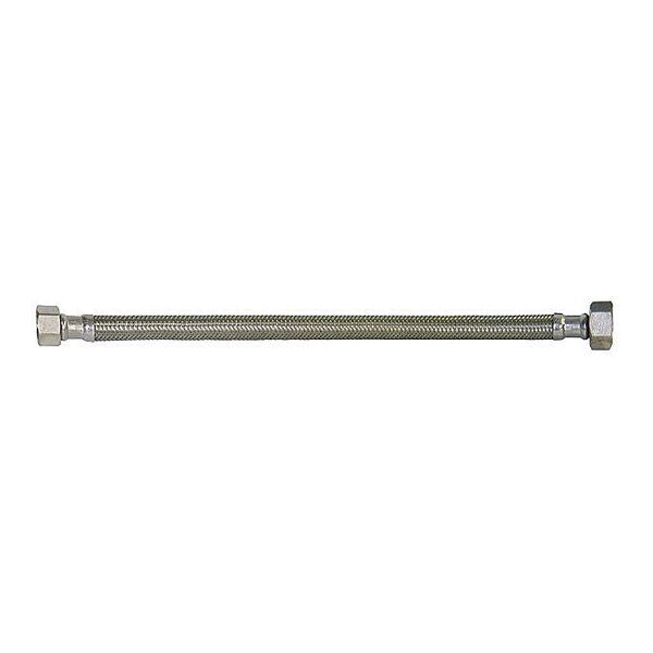 Faucet Supply Line, 1/2x1/2, 12in.L