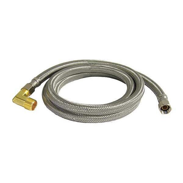Dishwasher Supply Line, 3/8x3/8, 60in.L
