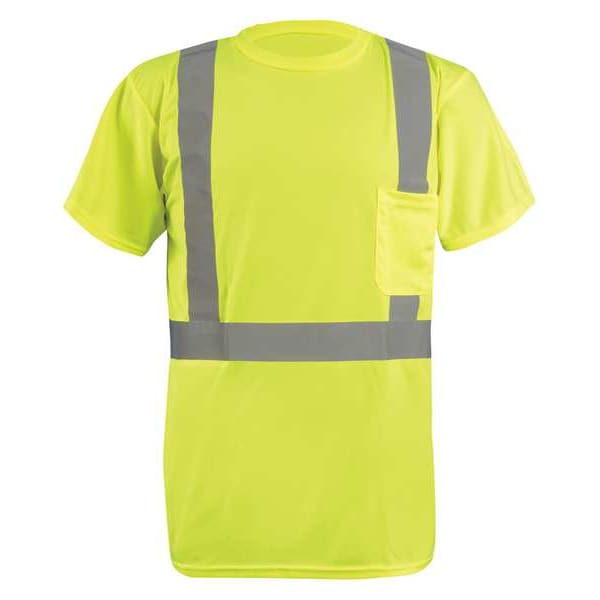 T-Shirt, Mens, XL, Yellow