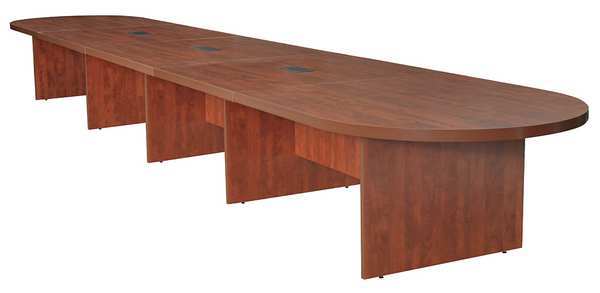 Race TrackLegacy Modular Conference Tables, 264X52X29, WoodTop